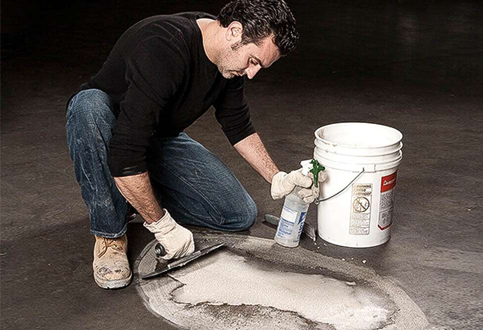 Patch Concrete Floors How to Repair Damp Floors with Extreme Patch