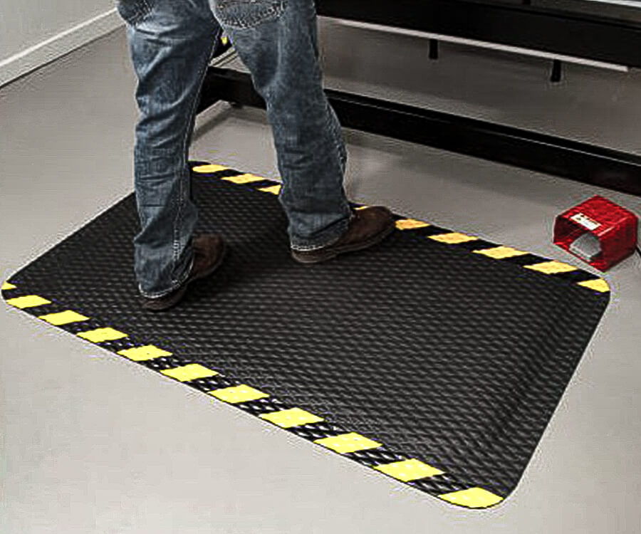 Tri-Heaven Anti-Fatigue Mat for Work Stations, Facilities, and Picking Lines