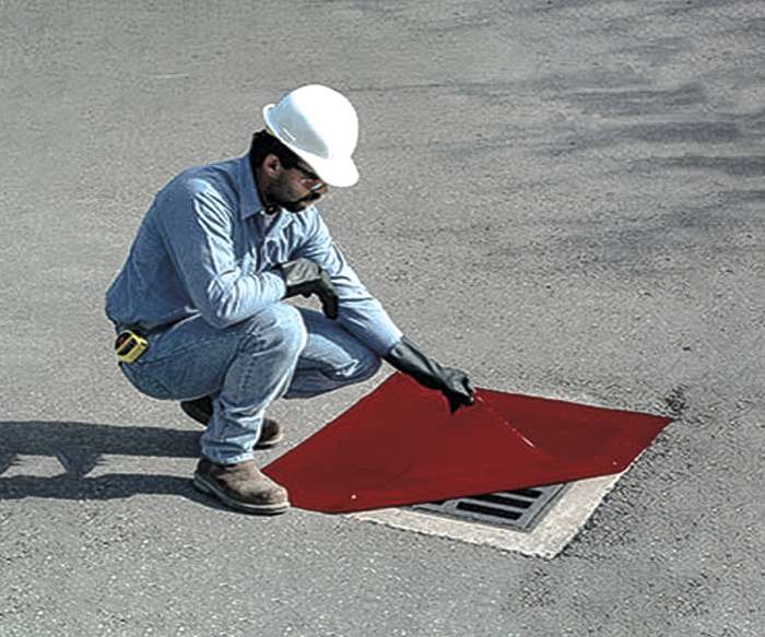 drain protectors to prevent leaks into sewage