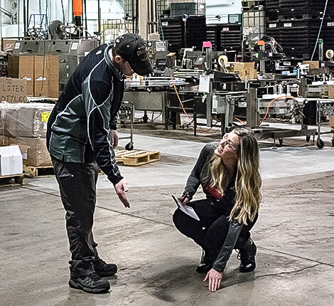 facility plant floor inspection