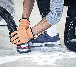 grinding floor prep for epoxy