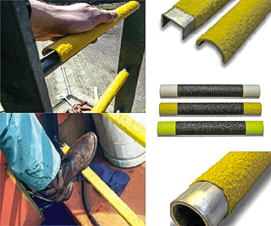 anti-slip ladder rung covers