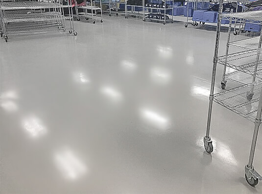 low shine epoxy topcoat
